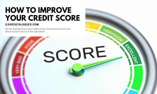 how to improve your credit score